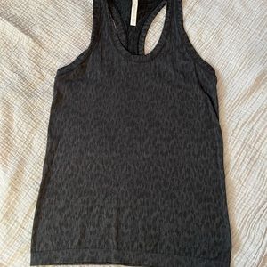 Cheetah black Athleta momentum tank